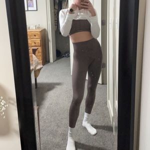 Set active leggings  - purple - small bottoms